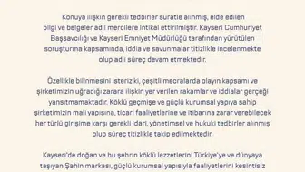 Şahin Sucukları'ndan sahte evrak operasyonu: İç denetim düğmeye bastı