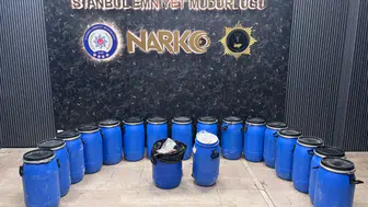 Bayrampaşa'da narkotik operasyonu: Yarım tona yakın uyuşturucu ele geçirildi