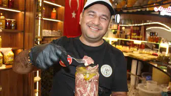 Kayseri mutfağında şaşırtan yenilik: Pastırmanın turşusu sofralara taşındı