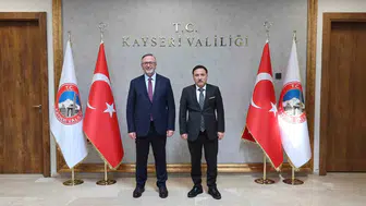 Kayseri'de kritik temas: Bakan Yardımcısı Yılmaz'dan Vali Çiçek'e çalışma ziyareti