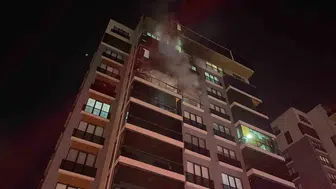Nilüfer'de korku dolu anlar: Alevlerin arasında kalan 19 kişi için nefes kesen kurtarma operasyonu