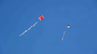 Ardahan Kalesi'nden Gazze'ye yükselen özgürlük çığlığı