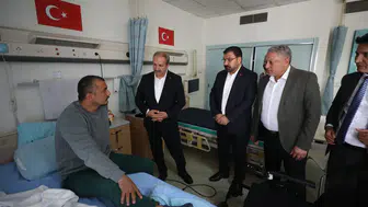 Vatanın kahramanlarına vefa ziyareti: Sağlık-Sen heyeti gazilerle bir araya geldi