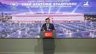 Kıbrıs Türk gençliğine dev spor yatırımı: Yeni stadyum için düğmeye basıldı