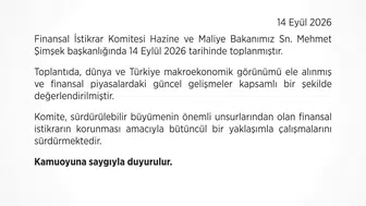 Ekonomi yönetiminden kritik zirve: Finansal istikrar için yeni yol haritası