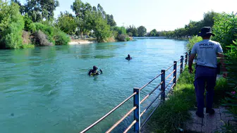 Adana'da kanalda can pazarı: Akıntıya kapılan kişi için seferberlik