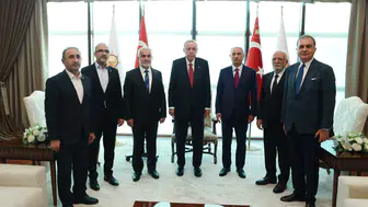 AK Parti Genel Merkezi'nde kritik zirve: Erdoğan ve Yapıcıoğlu bir araya geldi