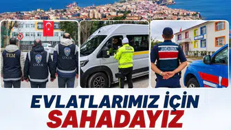 Sinop'ta ders zili çalmadan güvenlik kalkanı devreye girdi