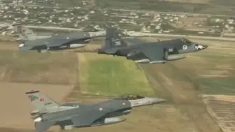 Gökyüzünde İki Devlet Tek Yürek: Türk ve Azerbaycan Hava Kuvvetleri'nden Kusursuz Atış