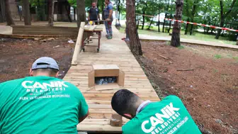 Samsun'un doğa harikası Hasköy Meşe Orman Park'ta kapsamlı dönüşüm