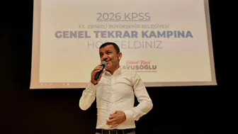Denizli'de KPSS maratonuna giren gençlere belediyeden dev destek