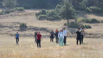 Sarıçam ormanlarının derinliklerinde 15 kilometrelik macera: Doğaseverler Erzurum'da buluştu