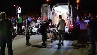 Osmancık'ta korkutan kaza: Üç tekerlekli motosiklet otomobille çarpıştı