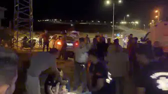 Adıyaman’da trafik kabusu: Gençlerin bulunduğu motosiklet hurdaya döndü
