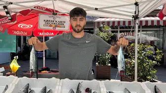 Zonguldak tezgahlarında palamut şöleni: Fiyatlar düştü, vatandaşın yüzü güldü