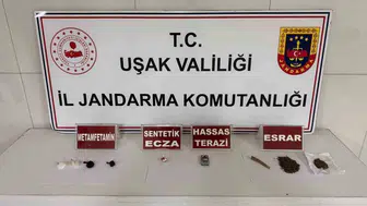 Uşak'ta zehir tacirlerine ağır darbe: Binlerce dozluk uyuşturucu ele geçirildi