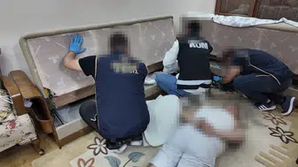 Biga'da Yıldızlar çetesine şafak baskını: Lider dahil 8 kişi kıskıvrak yakalandı