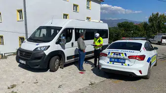 Bozdoğan'da okul zili çaldı, emniyet ekipleri nöbete başladı