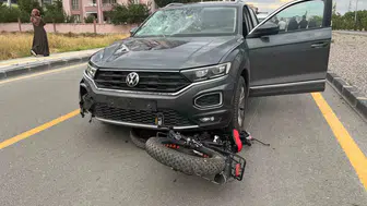 Niğde'de trafik kazası: Elektrikli bisiklet sürücüsü hastanelik oldu