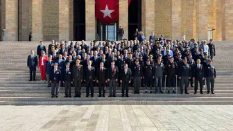 Ankara'da Gaziler Günü'nde Anıtkabir'e Anlamlı Ziyaret