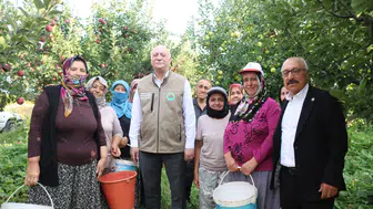 Denizli'nin elma deposu Çivril'de yüzler gülüyor: Rekolte ikiye katlanıyor