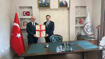Afyonkarahisar'da veda buluşması: İlçe müftüleri Bayat'ta bir araya geldi