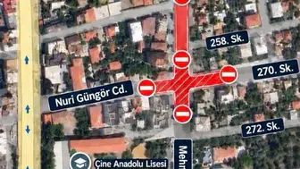 Çine'de sürücülerin dikkatine: Kritik kavşakta ulaşım kısıtlanıyor