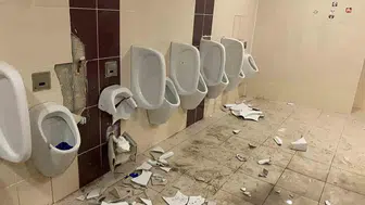 Farklı mağlubiyetin faturası stadyumun tuvaletlerine kesildi