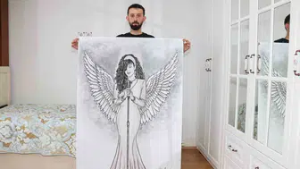 Soba kömüründen dev Bergen portresi: Çocukluk hayali toplumsal bir çığlığa dönüştü