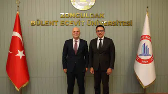 Zonguldak'ta kritik temas: Başsavcı Kapağan'dan Rektör Ulusoy'a nezaket ziyareti