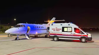 Minik Eylül için zamanla yarış: Batman'dan Konya'ya kritik hava köprüsü