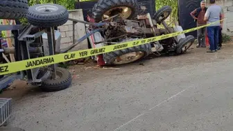 Özalp'te tarım aracı faciası: Traktör devrildi, üç kişi yaralandı