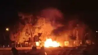 Süleymanpaşa'da geceyi aydınlatan korku dolu anlar