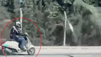 Yalova trafiğinde yürekleri ağza getiren anlar: Ölümle burun buruna ilerledi