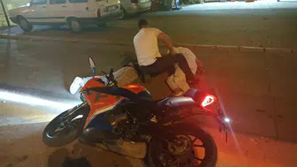 Güvenlik kamerasına yakalanan motosiklet hırsızları Altındağ'da kıskıvrak yakalandı