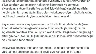 Fon piyasasında hesap vakti: İletişim Başkanı Duran'dan net mesaj