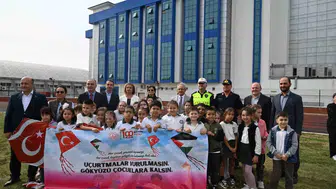 Edirne semalarında barış çığlığı: Gazzeli çocuklar için yüzlerce uçurtma havalandı