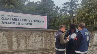 Afyonkarahisar'da okul çevrelerinde sıkı güvenlik çemberi