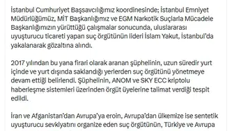 Uyuşturucu baronlarına ağır darbe: Yıllardır aranan örgüt lideri İstanbul'da kıskıvrak yakalandı