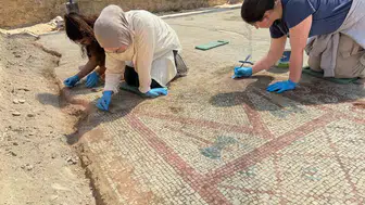 Kastamonu'nun derinliklerinden yükselen tarih: 1600 yıllık devasa mozaik bulundu