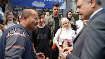 Bilecik'in renkli siması Bakan Çiftçi'yi çorba içmeye davet etti