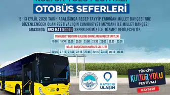 Kayseri'de Kültür Yolu Festivali heyecanı: Ulaşım trafiğine dev çözüm