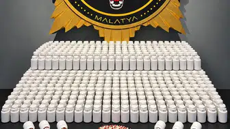 Malatya narkotik operasyonunda devasa yakalama: Binlerce hap ele geçirildi