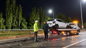Afyonkarahisar'da korkutan kaza: İl başkanı ve oğlu hastanelik oldu