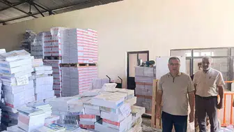 Afyonkarahisar'da yeni dönem öncesi dev operasyon: Milyonlarca kitap raflara taşınıyor