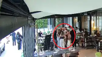 Kızının yaşadığı korku dolu anlar hayat kurtardı: Restoranda saniyelerle yarıştı