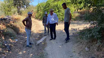 Sultanhisar'da saha mesaisi: Başkan Yıldırımkaya bizzat denetliyor