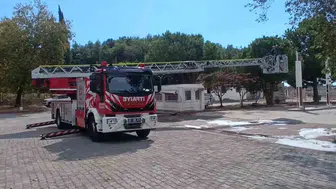 Manavgat İtfaiyesi'ne dev takviye: Yüksek katlı binalar artık daha güvenli