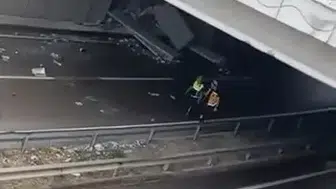 Bursa'da yağmurun etkisiyle yollar tehlike saçtı: Tır sürücüsü kaza kurbanı oldu