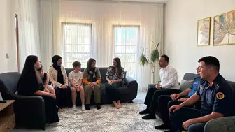 Çavdarhisar'da vefa buluşması: Şehit aileleri yalnız bırakılmadı